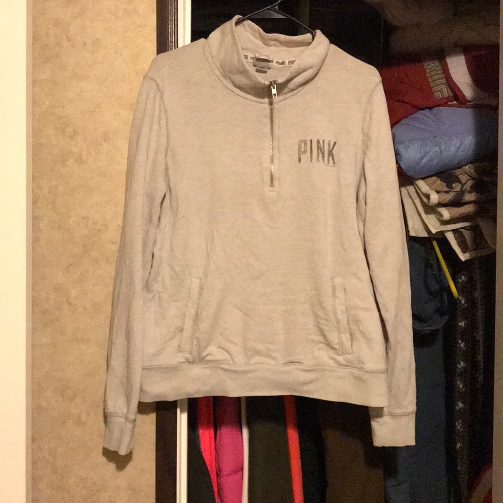 Victoria’s Secret pink 3/4 zip